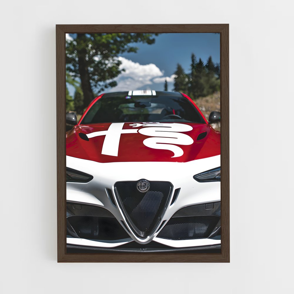 Poster Giulia de gtam – affiche Alfa Romeo (vue 5)